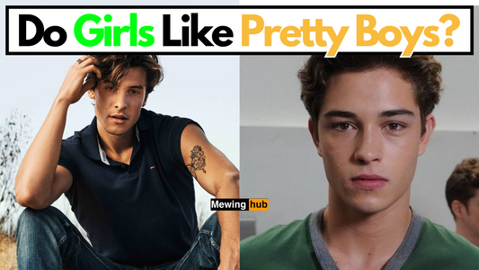 picture of attractive young men with text saying do girls like pretty boys.